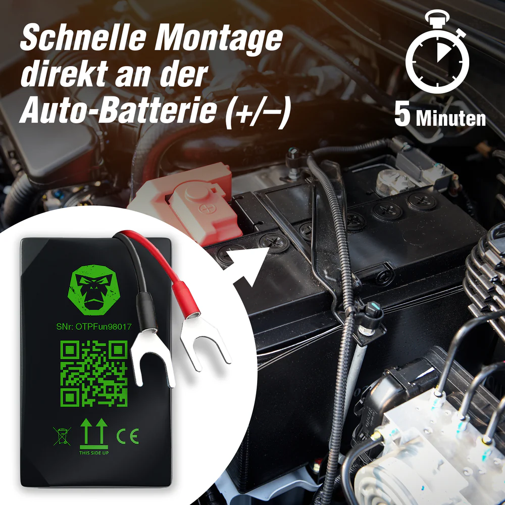 RIDELINK - Tracer 4G | GPS Tracker | Live Tracking | Diebstahlmelder | Inklusive Navigation und Routenplaner | Robust, IP54 Wasserdicht und Staubdicht – Bild 3